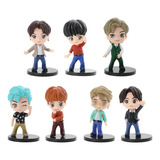 7 Unids/set Bangtan Boys Grupos Figuras De Acción Bts