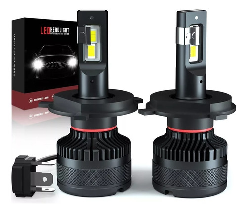 Kit Focos Faros Led Premium 28000lm H4 120w Csp Super Brillo