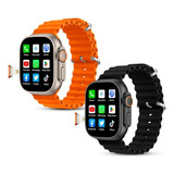 Reloj Celular Inteligente 4g Amoled Whatsapp Facebook Gps X9