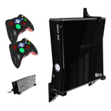 Kit Pro Soportes Para Xbox 360 E, Controles Y Eliminador 