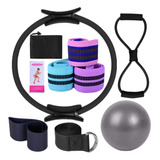 Set De Fitness Para Trabajar Yoga A 25 Cm, Pilates, Para Yog