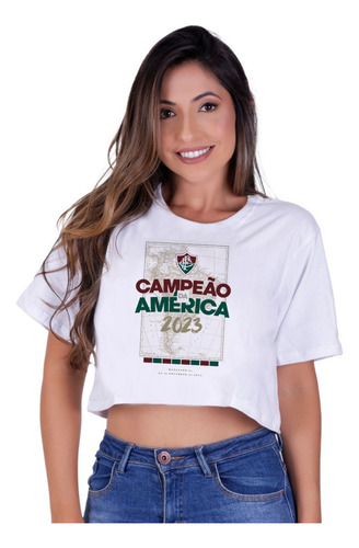 Cropped Fluminense Campeão Da América 2023 - Liga Retrô