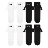 4par Calcetines Imanes Con Manos Calcetin Divertidos Unisex