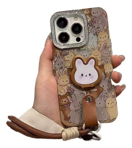 Funda De Teléfono Móvil Con Cuerda De Mano Para iPhone