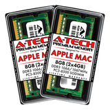 A-tech 8 Gb (2 X 4 Gb) Pcddr3 Mhz Ram Macbook, Macbook Pro,