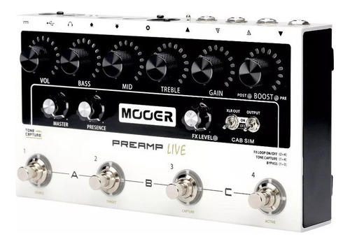 Pedaleira Mooer Áudio Guitarra Multi Preamplive M999