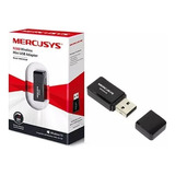 Adaptador De Red Mini Usb Wifi Inalámbrico Mercusys 300 Mbps