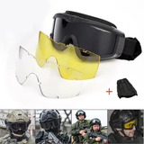 Gafas Tácticas Militares Máscara Gotcha Airsoft + O Funda