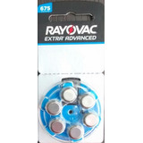 Bateria Pila Rayovac 675 Pr44 Original Sellada X6 Audifono