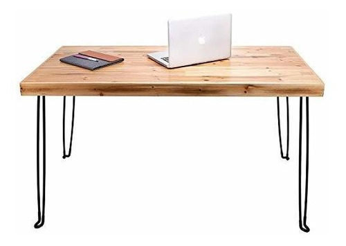 Mesa Plegable De Madera Portatil Ligera De 46.1 X 23.6 In