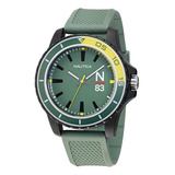 Reloj Para Hombre Nautica Finn World Napfwf304 Verde