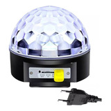 Bola Mágica De Luz Led Con Reproductor Mp3 Y Bluetooth