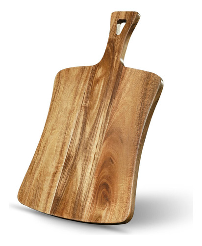 Ystkc Tabla De Cortar De Madera De Acacia Para Cocina, Tabla