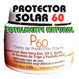 Protector Bloqueador Solar Fac 60 Pieles Blancas Y Sensibles