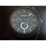 Reloj Fossil Chronometer Fs-4487 Tamaño Big