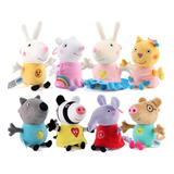 Set Amigos Peppa Pig Peluche Originales 