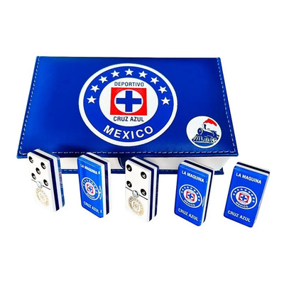 DOMINO'S AZTECA MEXICO Domino Cruz Azul Profesional Juego Estrategia 2-4 Jugadores | Envío gratis