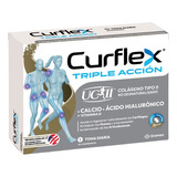 Suplemento Curflex Triple Accion Colageno+ Ac Hial+ Calcio
