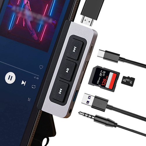 Hub Usb-c Para iPad Pro Air Mini Hyper A Hdmi Usb Aux Sd