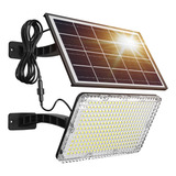 Luz Solar De 1,000 Lm, 48 Led, Para Exteriores, Batería 5,50