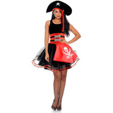 Fantasia Pirata Carnaval Feminina Adulto Com Envio Imediato