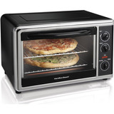 Horno De Meson Hamilton Beach Gran Capacidad Cromo 31100