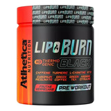 Lipo Burn Black Pré Treino 200g  - Atlhetica Nutrition C/ Nf