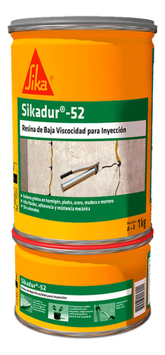 Sikadur 52 Resina Fluida Para Inyección Juego 1 Kg