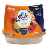 6 Pzas Aromatizante Gel Glade Cubo Hawaiian Breeze 180g C/u