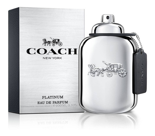 Coach Platinum Men Edp 100ml Silk Perfumes Original Ofertas