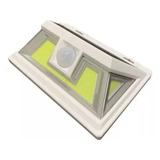 Luminaria Led Forte Com Sensor Jardim Externo Solar