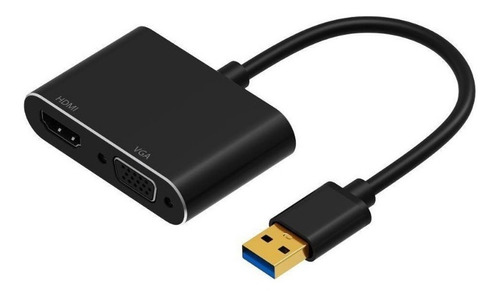 Video Adapter Usb 3.0 A Vga/hdmi