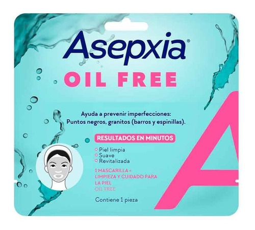 Pack 3 Mascarilla Asepxia Oil Free 