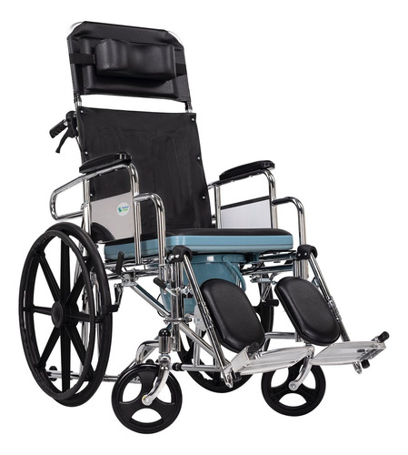 Silla De Ruedas Reclinable Con Comodo Medical Store Envio Gr