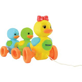 Arrastre Patitos Didactico Con Sonido Familia Tomy 92114 Edu