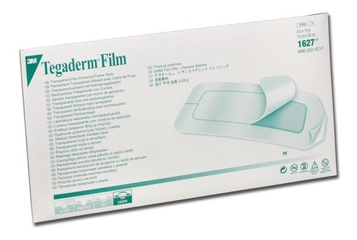 Tegaderm 10x25cm 1627w  - Parche Hipoalergenico Caja X20 Un 