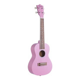 Ukelele Concierto Bamboo Bu23 Pk Estudio Rosa