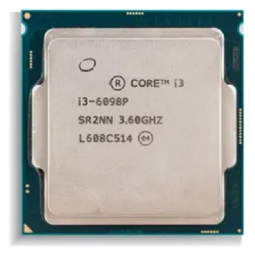 Procesador I3-6098p 3,6 Ghz, 2 Núcleos Y 14 Nm, Cpu Lga1151