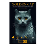 Areia Granulada Golden Cat Talco-fardo 5un X 4kg De Peso Neto