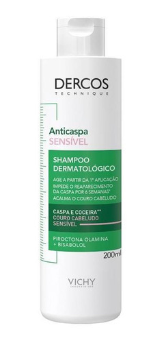 Vichy Dercos Sensitive Anticaspa Shampoo 200 Ml