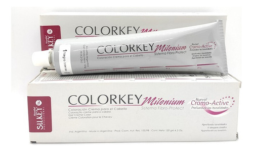  Tintura Colorkey Milenium - Silkey 120grs Tono 6-6