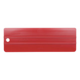 Racleta 22cm Plástica Doble Borde Para Múltiple Superficies Color Del Exterior Rojo
