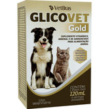 Glicovet Gold 120ml - Suplemento Vitamínico 