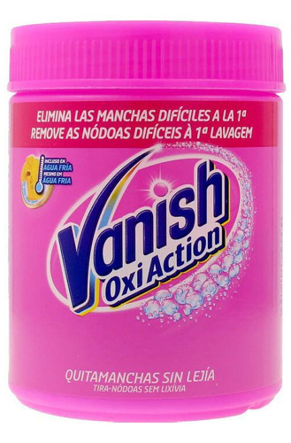 Tira Manchas Em Pó Vanish Oxi Action Pink 450g