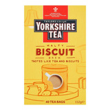 Yorkshire Tea Biscuit Brew 40 Bolsitas De Te 100g