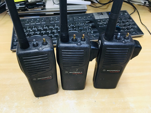 Radio Motorola Gp350 Nao Foi Testado(kit Com 3)