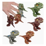 Paquete De 4 Juguetes Dinosaurios Que Se Muerden Los Dedos