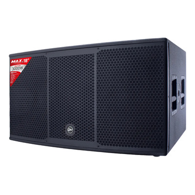 Max-218 Subwoofer Con Altavoz De 18 , Activo Con Dsp 3000w Negro | Meses sin interés
