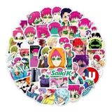 Stickers Saiki K Anime (50 Unidades)