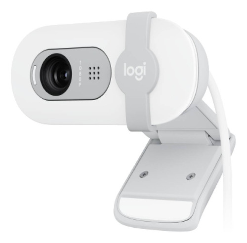 Camara Web Logitech Brio 100 Blanco 2mp 1920×1080 720p